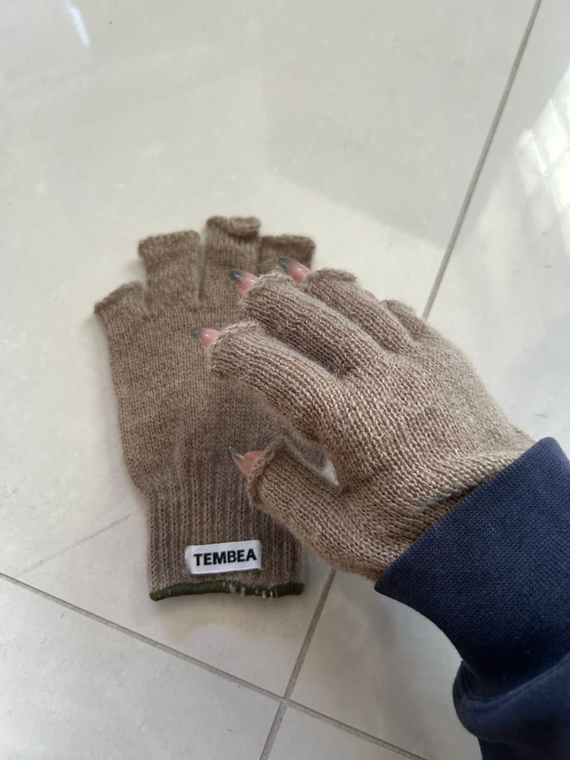 FINGER LESS GLOVE 장갑 상품이미지2