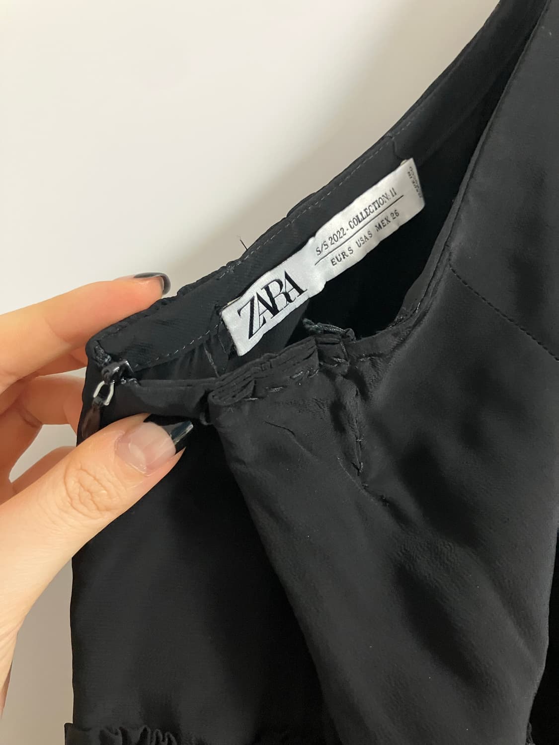 자라 ss 2022 collection ll 레이스 스커트 상품이미지5