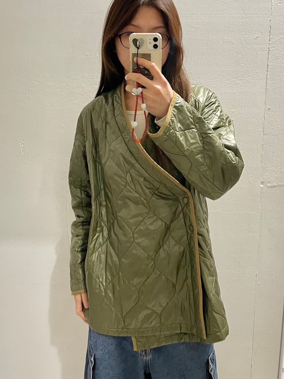 NEEDLES quilting samue jacket 상품이미지1