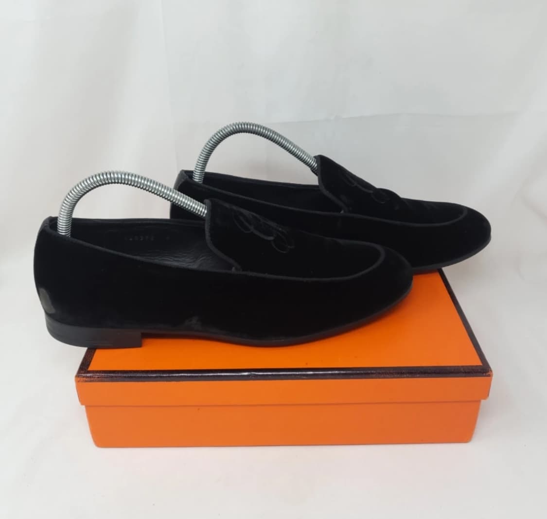 조르지오 아르마니 벨벳 로퍼 250mm 상품이미지6