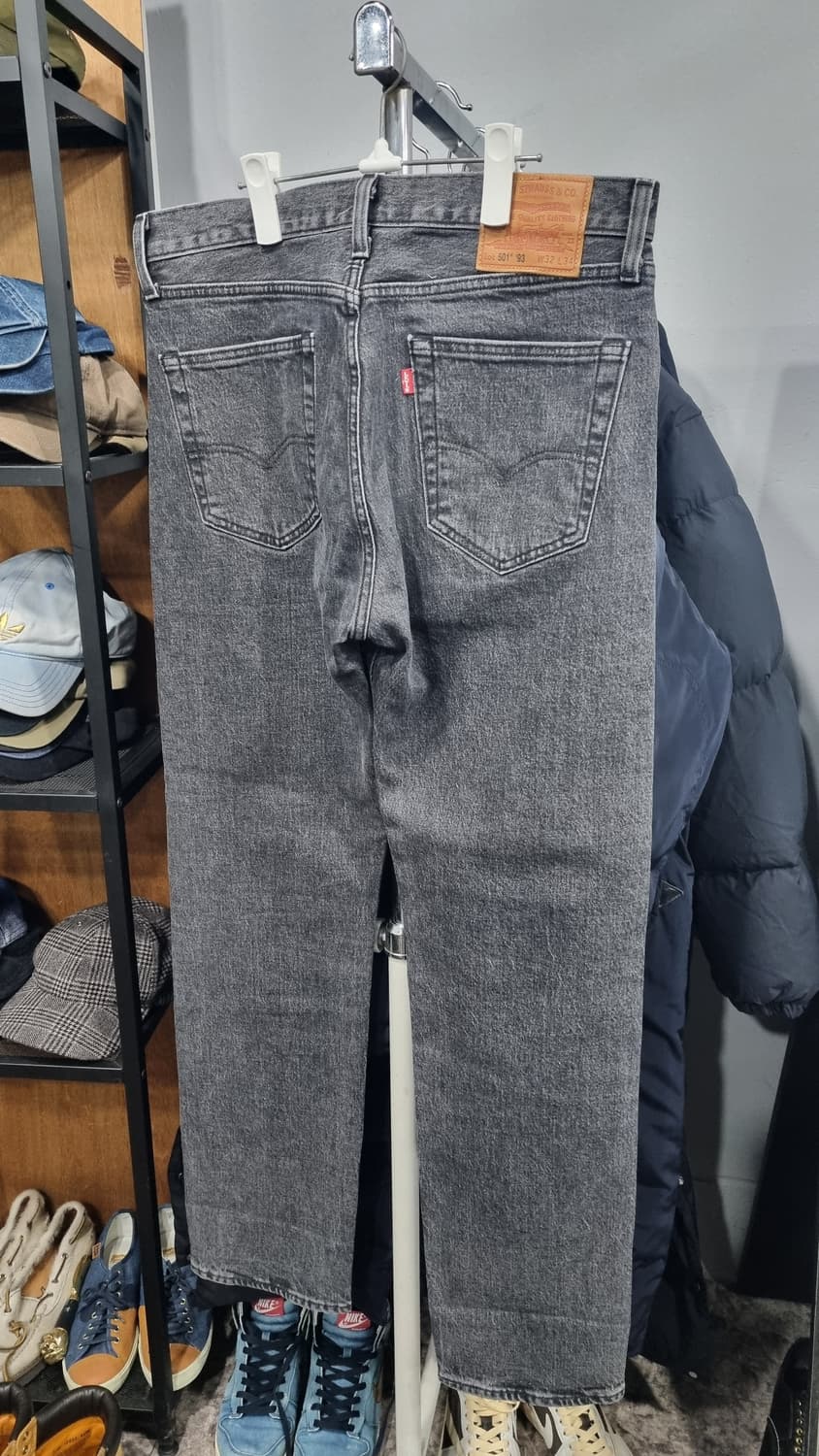 levis 501 93 리메이크진 흑청바지 bigE (33size) A급 상품이미지2