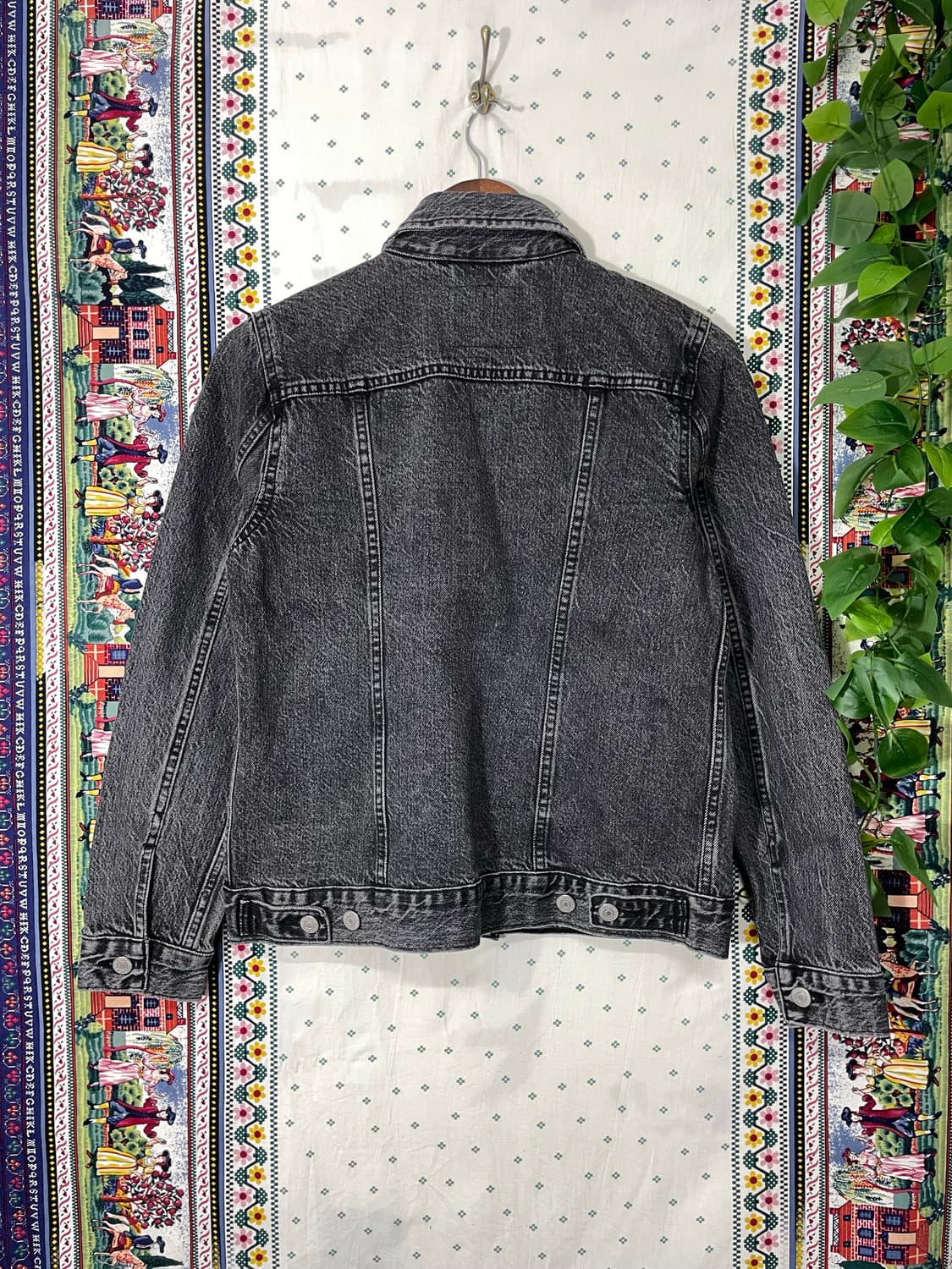 리바이스 흑청 트러커 데님 자켓 상품이미지2