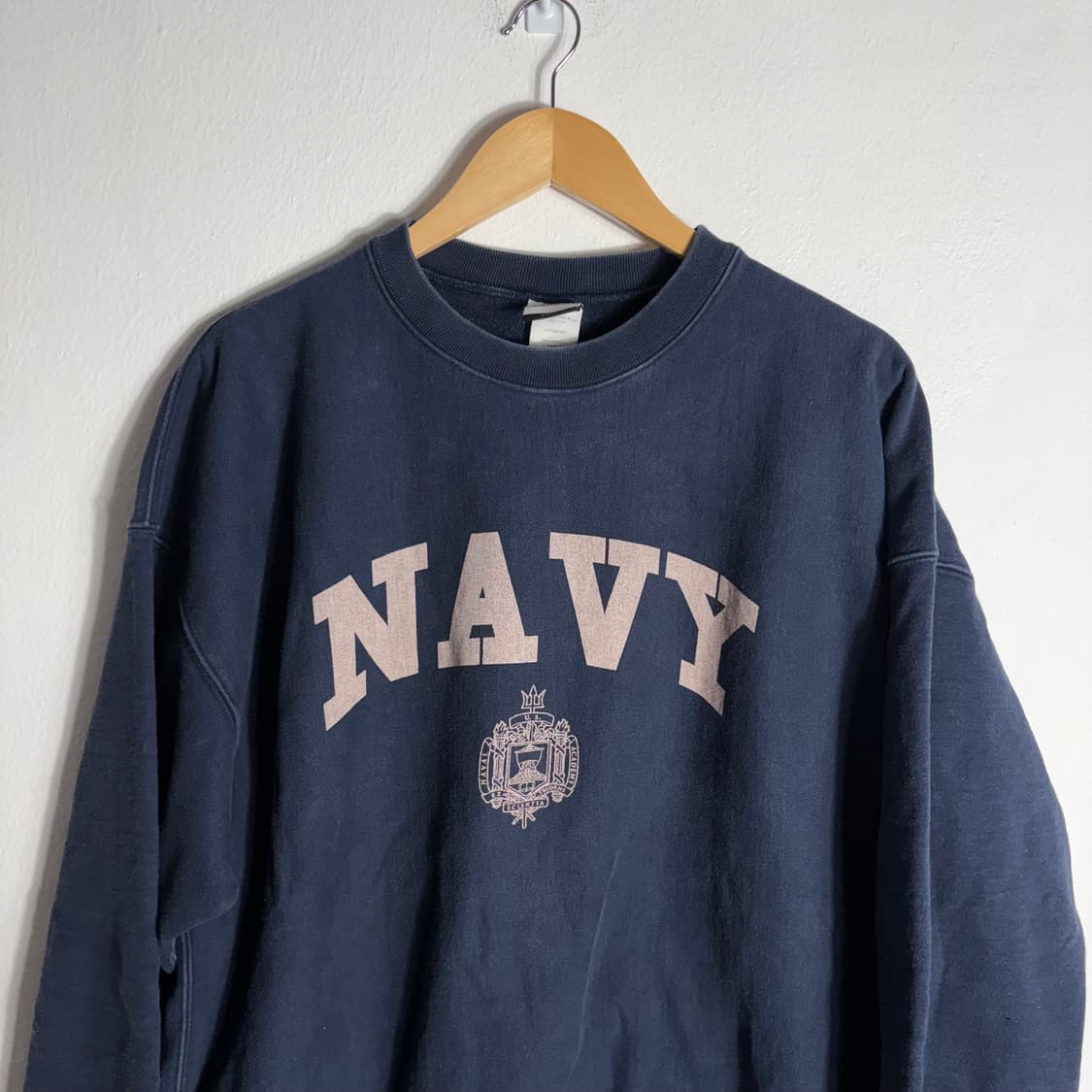 아웃스탠딩 NAVY 네이비 맨투맨(L) 상품이미지3