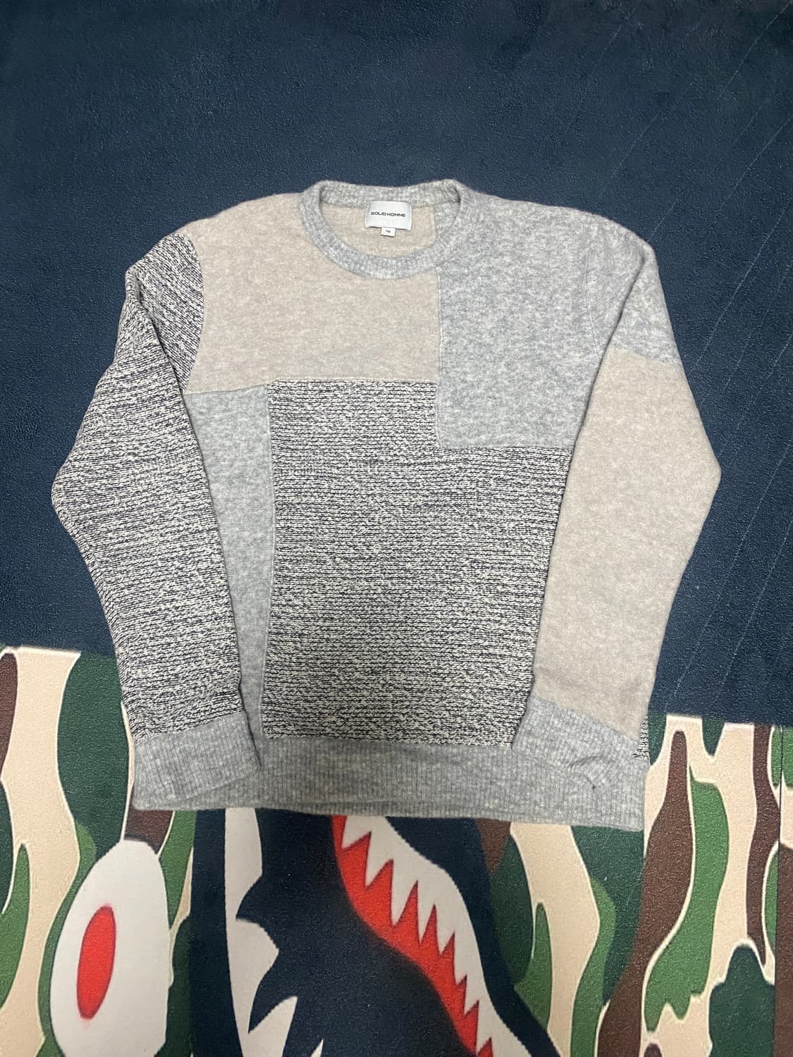 솔리드옴므 니트 상품이미지1