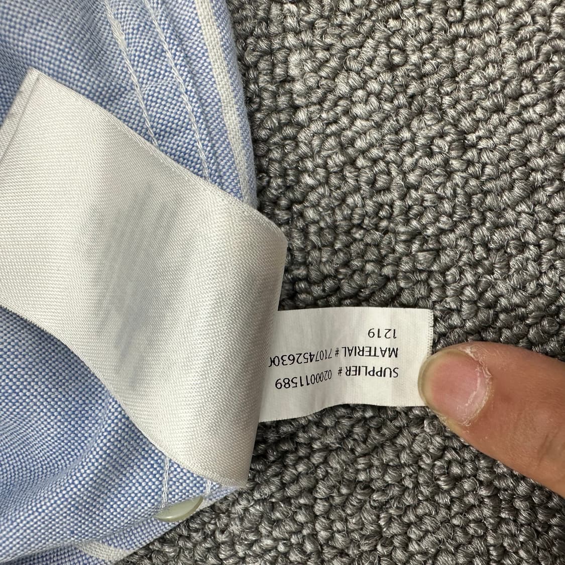 폴로 배색 스트라이프 셔츠 상품이미지8