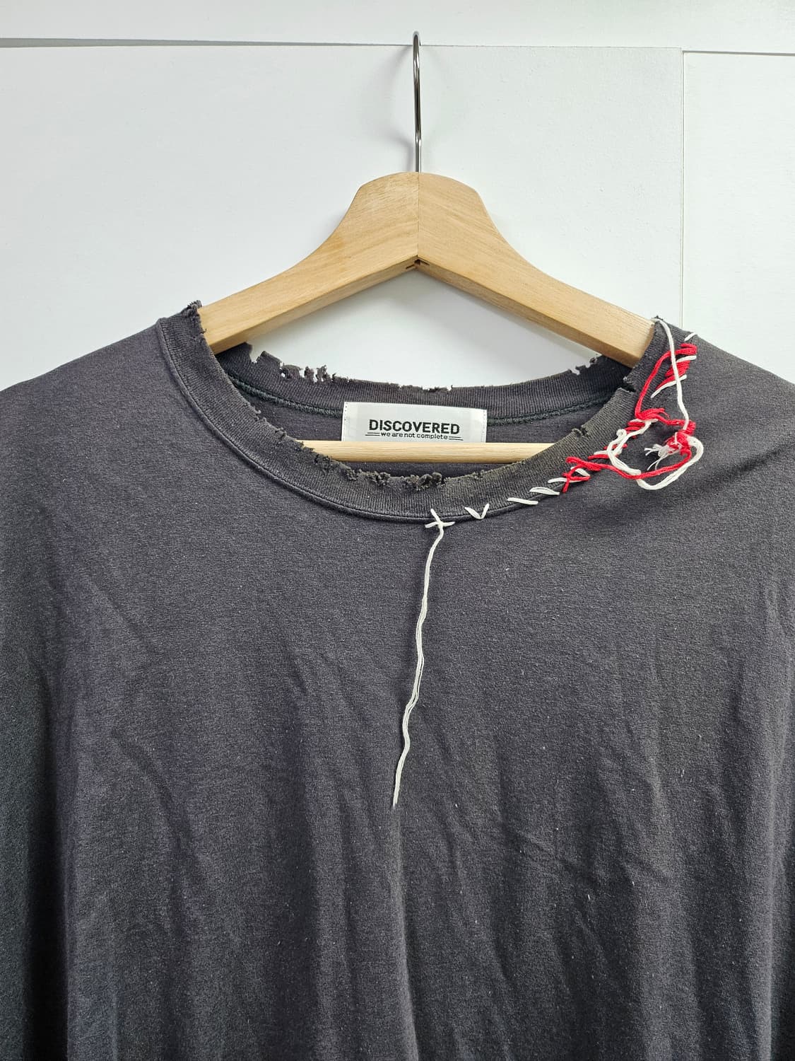 [2]DISCOVERED 롱슬리브 차콜 상품이미지2