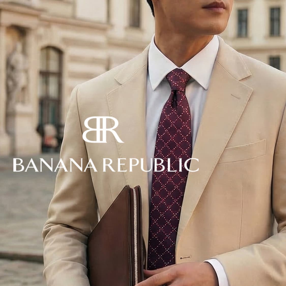 바나나리퍼블릭 실크 와인 패턴 넥타이 9.6cm 새제품 K2297
 상품이미지1