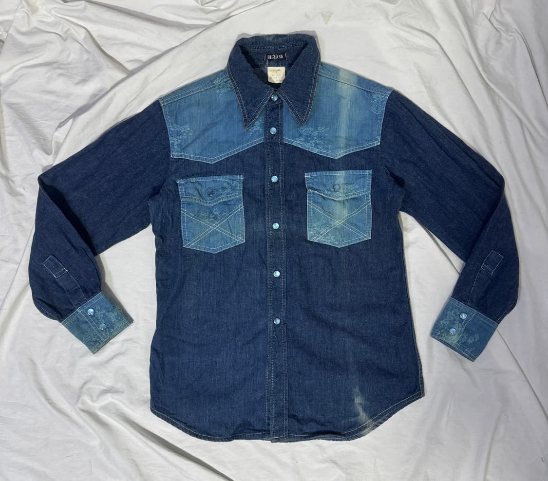 Big yank 데님 웨스턴 셔츠 상품이미지1