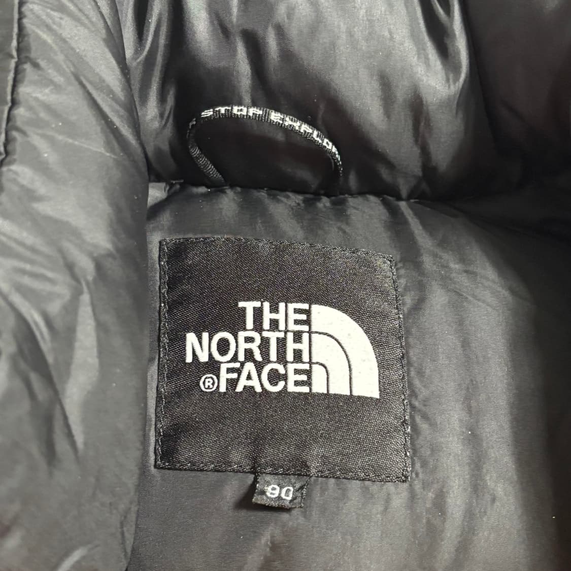 90 노스페이스 눕시 옐로우 패딩 상품이미지4