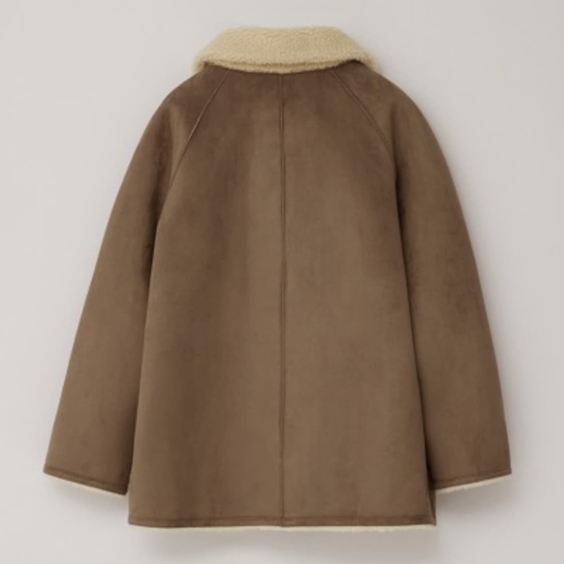 베뉴엣 카멜 무스탕 Shearling Coat 상품이미지5