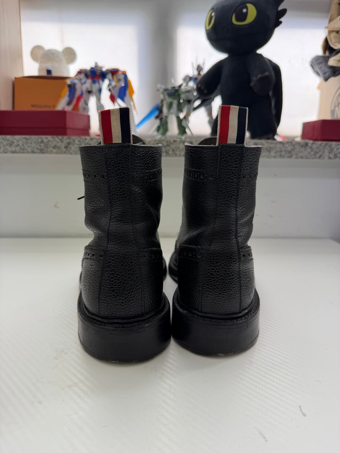 정품) 톰브라운 블랙 윙팁 첼시 부츠 41(260-265) 상품이미지5