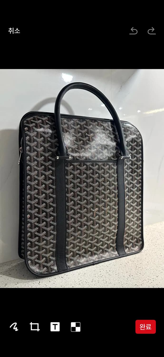 고야드 부르고뉴 토트백 (블랙) 상품이미지4