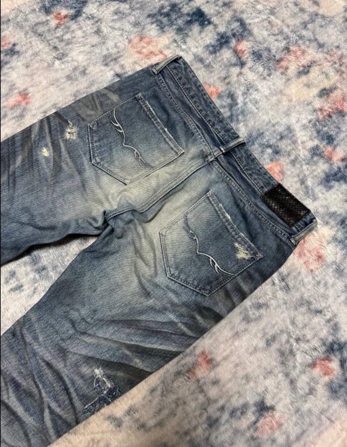 Fuga O0s archive whisker boot cut denim 상품이미지6