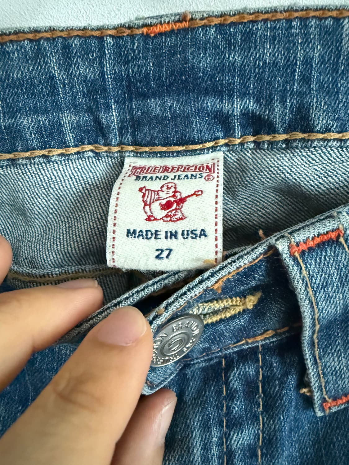 트루릴리젼(TRUE RELIGION) 데님 팬츠 부츠컷(U.S.A) 상품이미지8