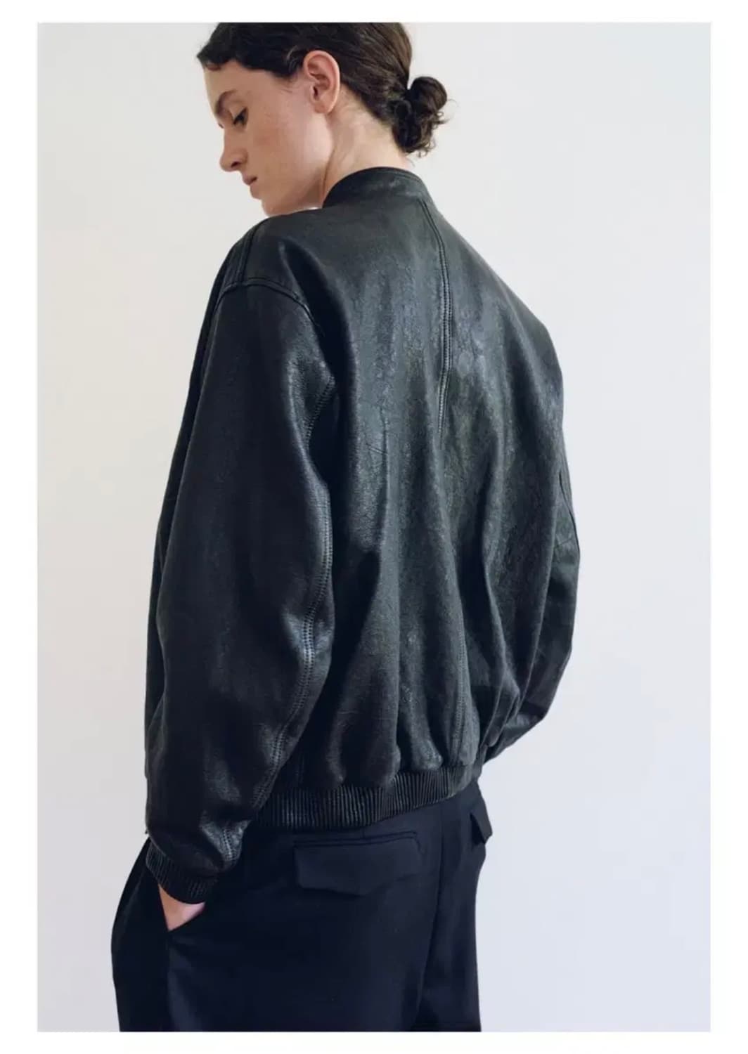 [S] 낫띵리튼 싱글라이더 레더 자켓 상품이미지2