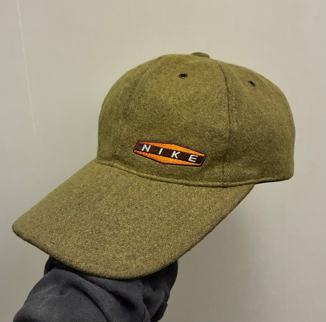 (F)90s 나이키 스포츠 울 나일론 빈티지 볼캡모자 덕캡 상품이미지1