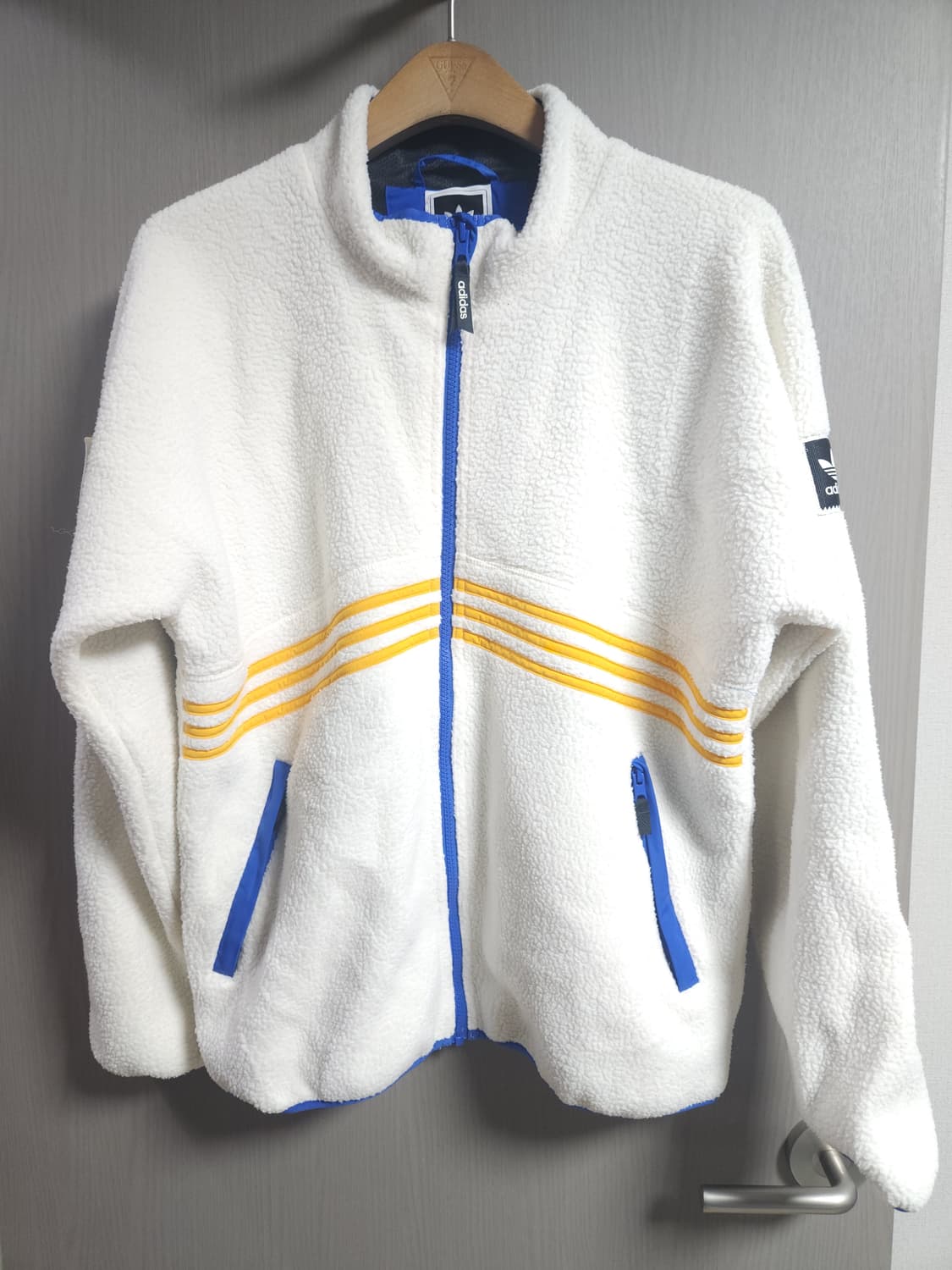 아디다스 쉐르파 플리스 집업, XL 상품이미지1