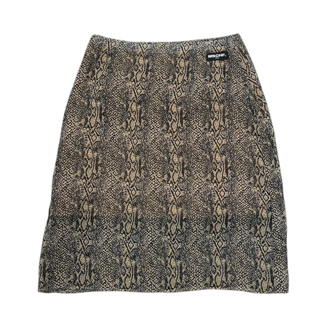 미스치프 쉬폰 레이어드 스커트 치마 파이톤 S 상품이미지4