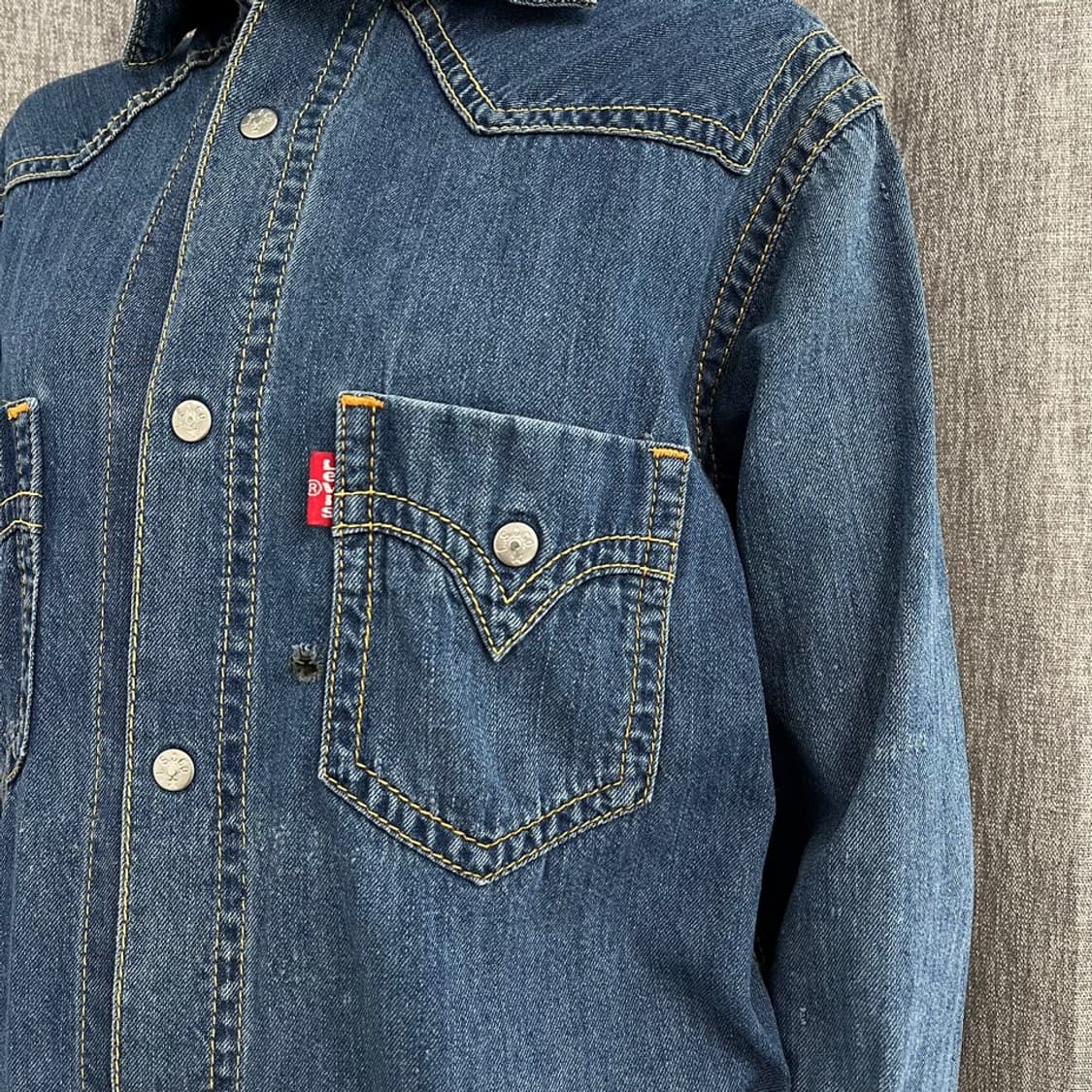 리바이스 타입원 웨스턴 데님 셔츠/#3586 상품이미지3