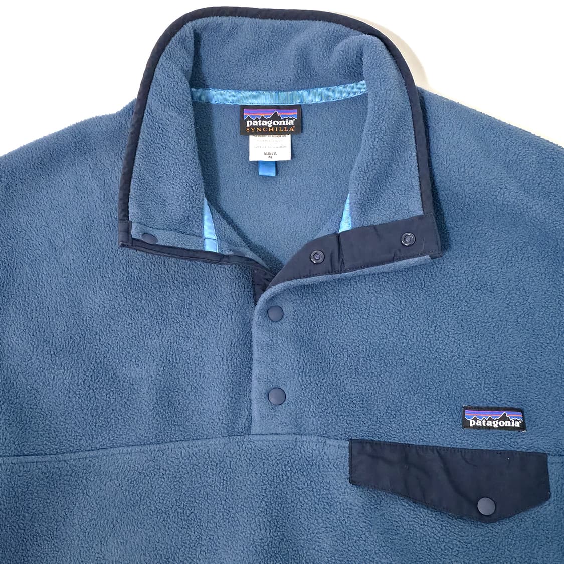 [M] 파타고니아 신칠라 스냅티 블루 상품이미지5