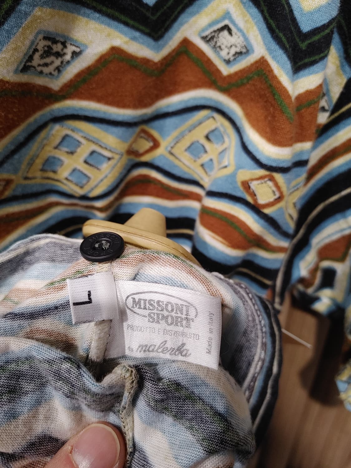 무배) 미쏘니 스포츠 카라티 - L 상품이미지4