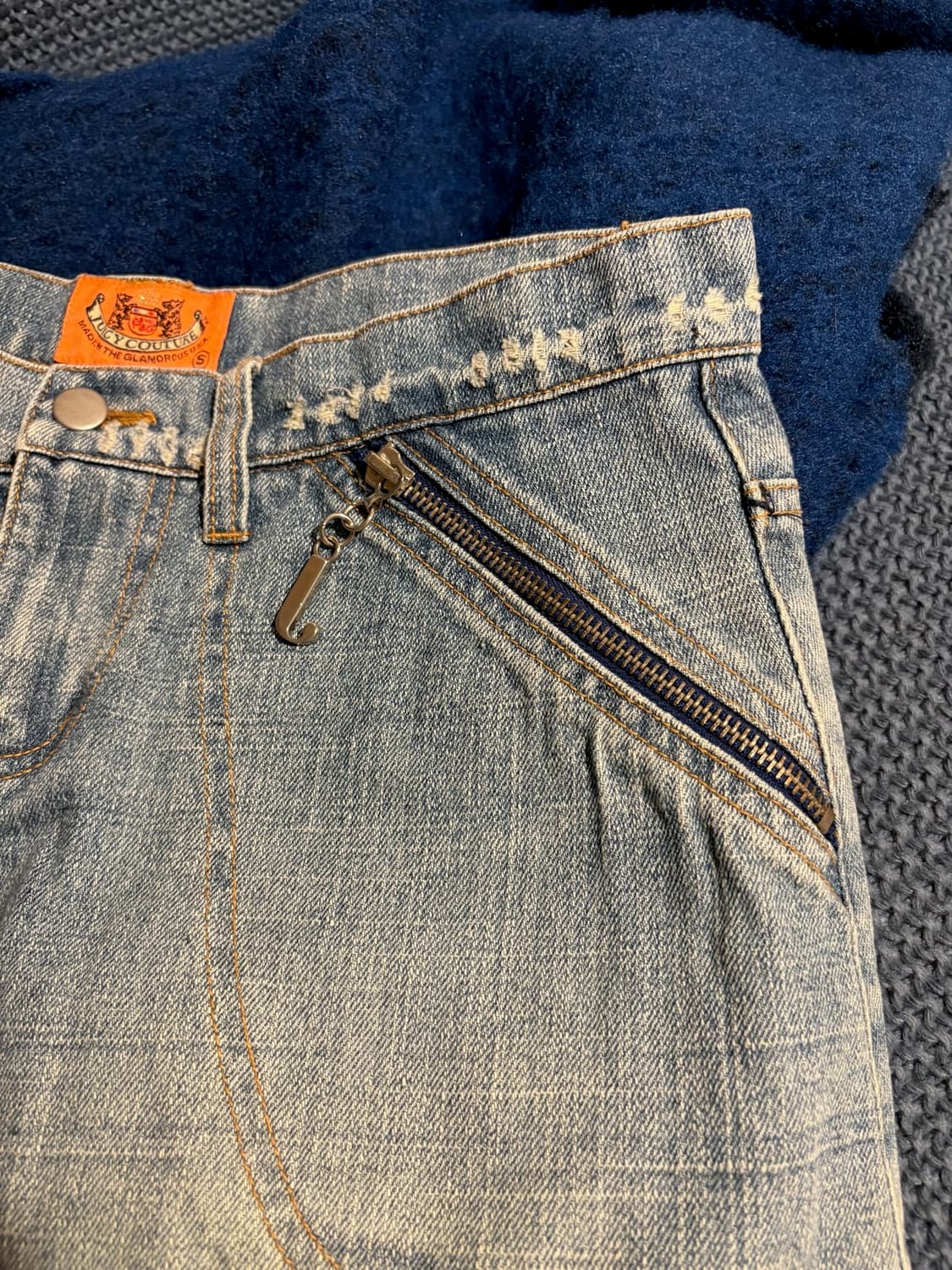 Juicy couture denim skirt 상품이미지1