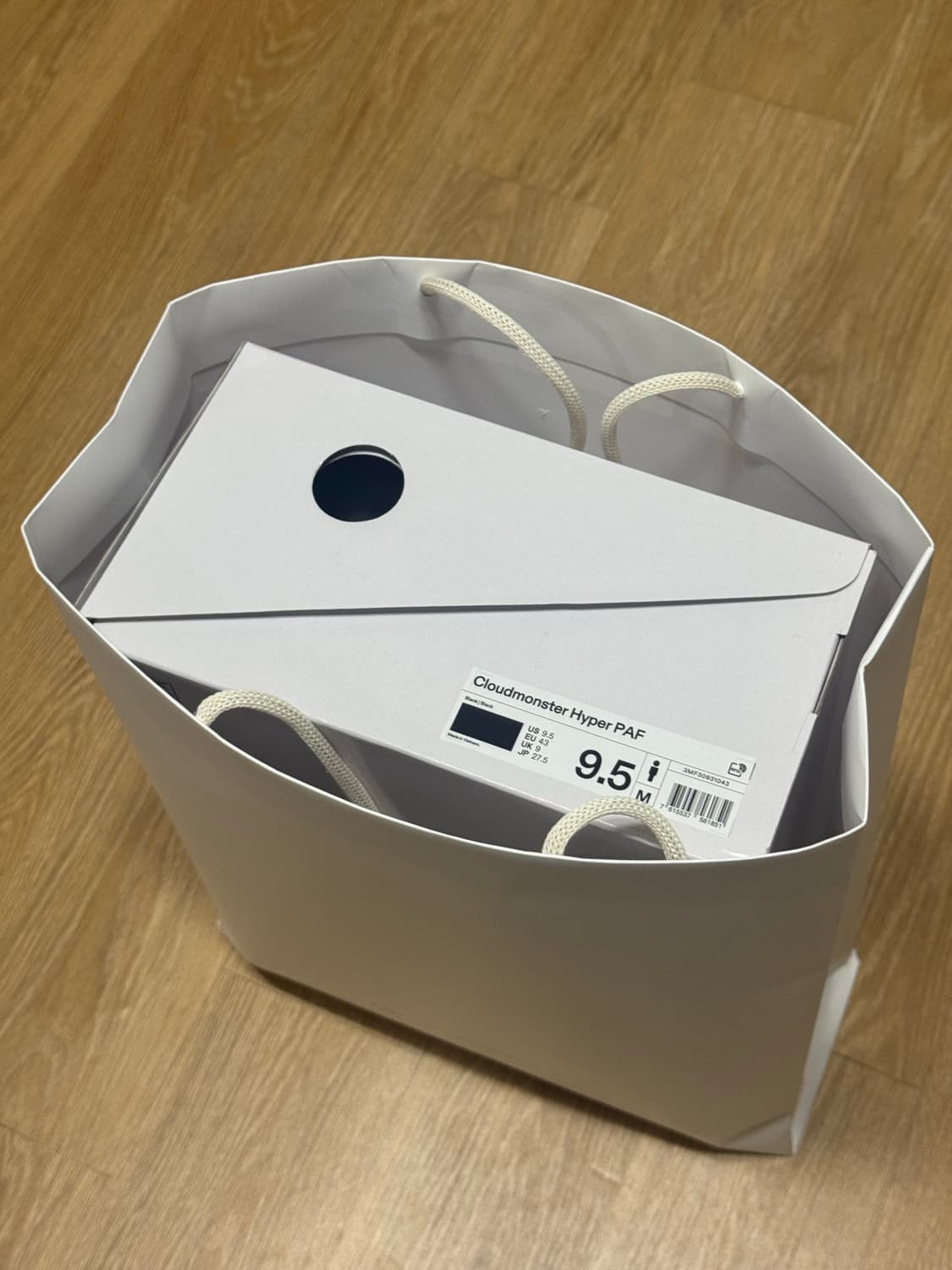 온 러닝 파프 클라우드몬스터 하이퍼 블랙(오레오) 상품이미지4