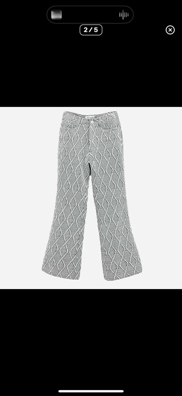 999휴머니티 자카드 부츠컷 M 상품이미지2