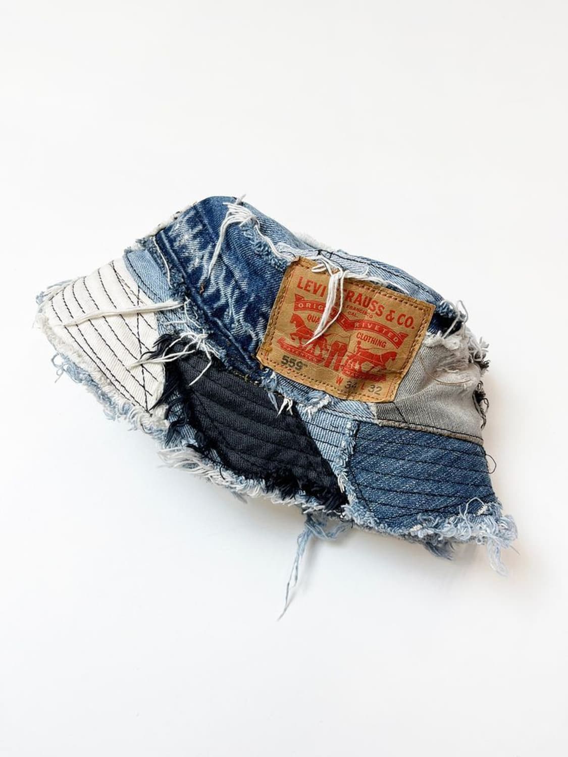 리바이스 리메이크 데님 멀티 버킷 햇 A1442 상품이미지1