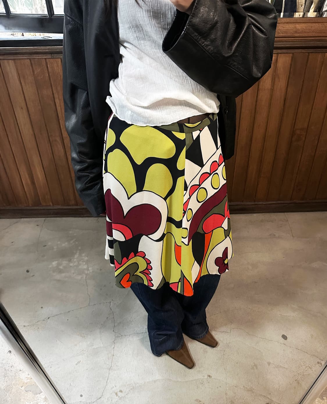 VALENTINO pop art skirt 상품이미지3