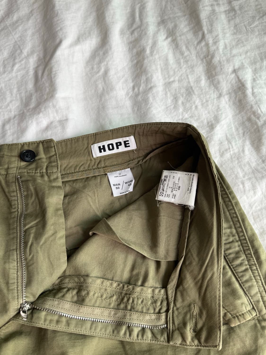 hope 카키 팬츠 상품이미지1