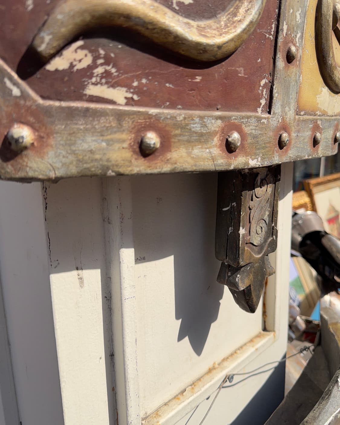 빈티지 소품 방패 벽 조형물 상품이미지6