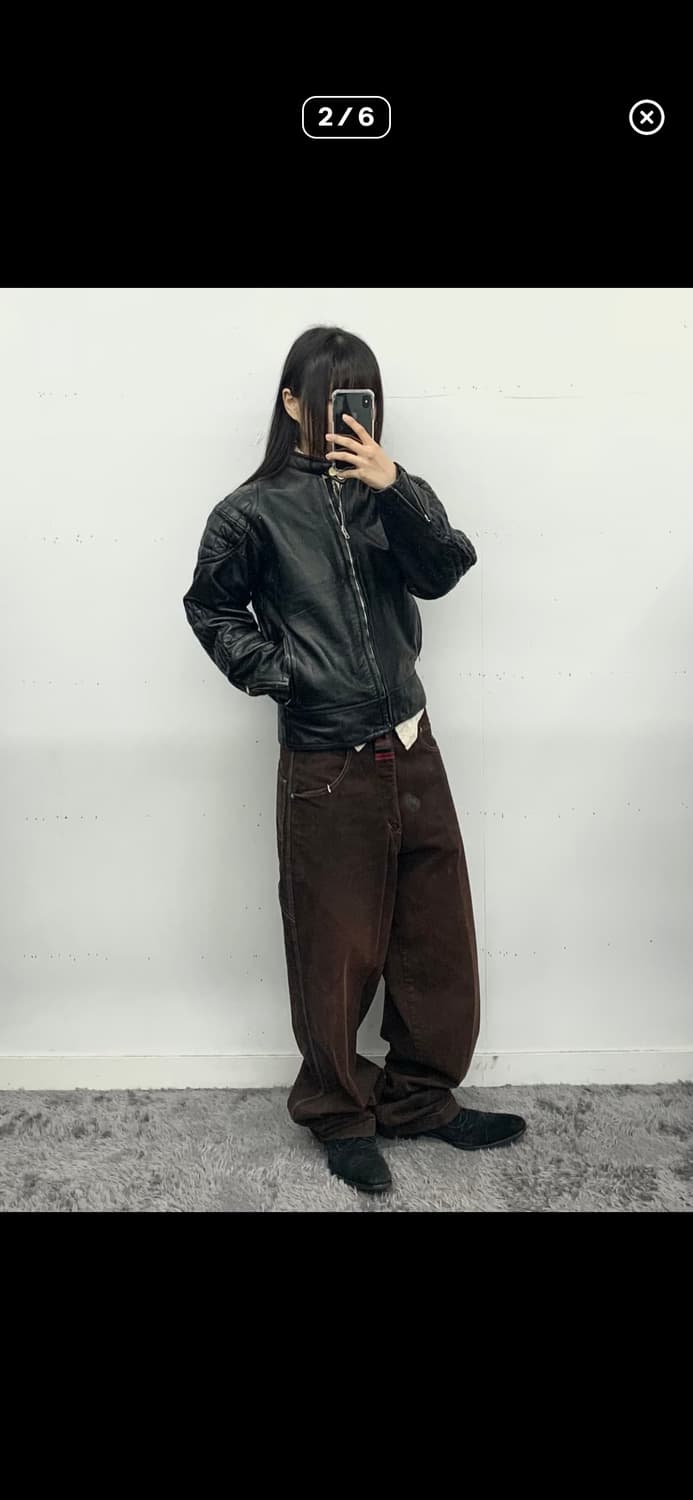 genuite leahter 라이더자켓 레더자켓 상품이미지2