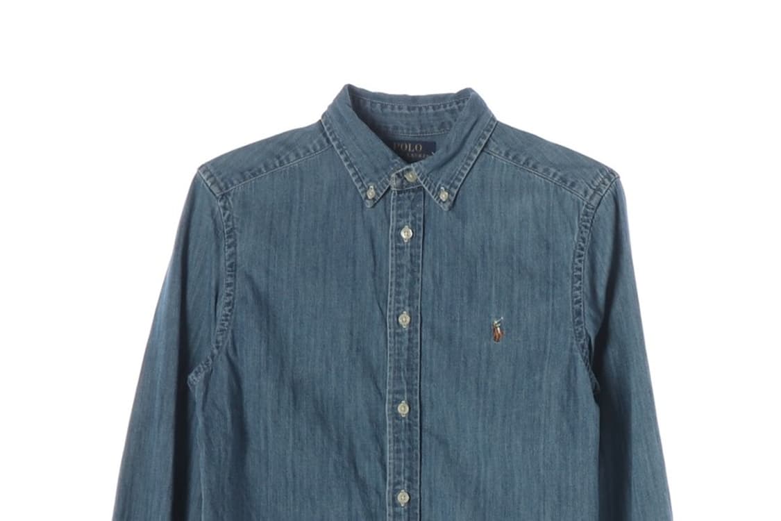 폴로 랄프로렌 보이즈 데님 셔츠 L 14-16 상품이미지3