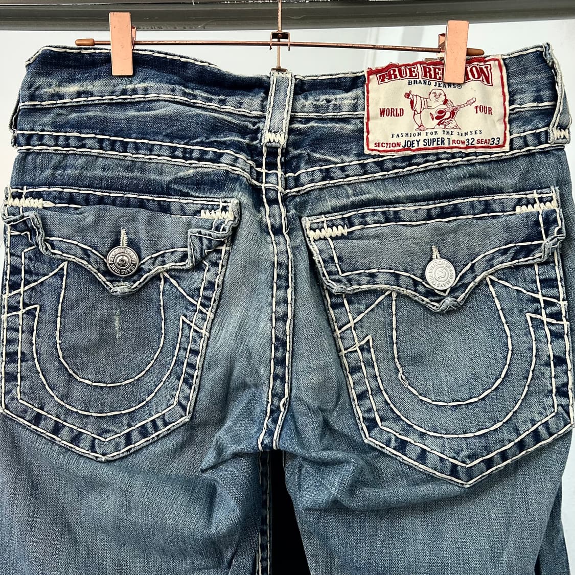 트루릴리전 월드투어 부츠컷 데님 팬츠 상품이미지6