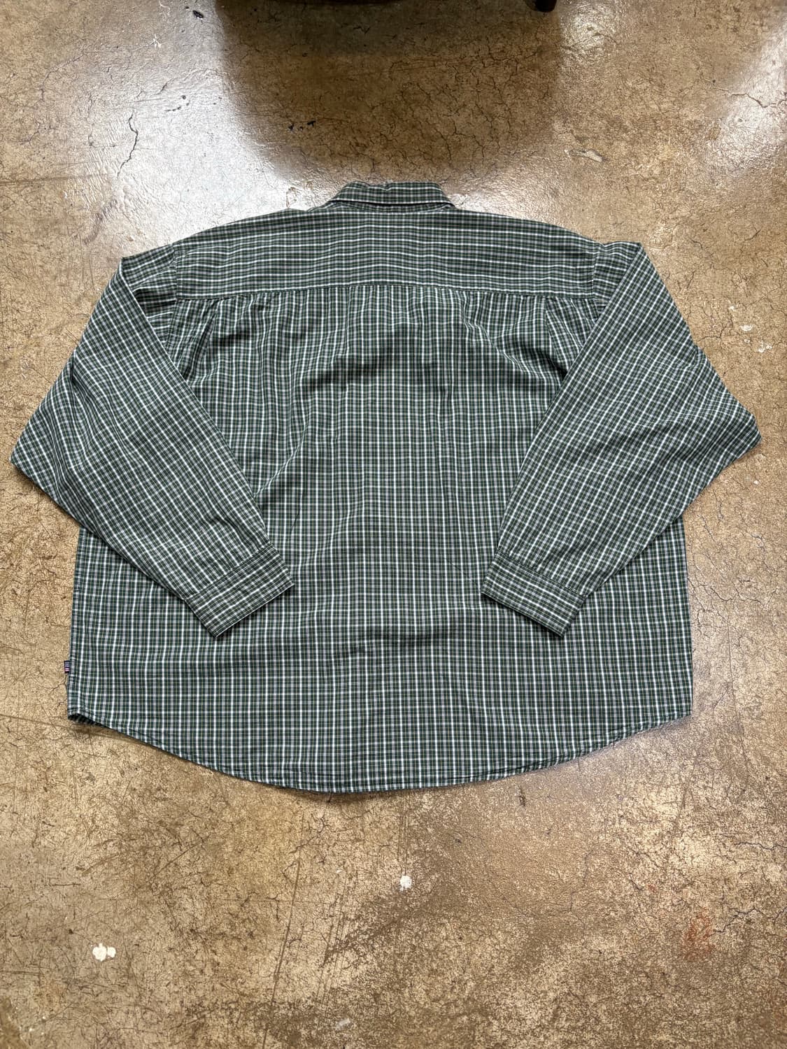 3XL 랭글러 빈티지 체크 셔츠 상품이미지6