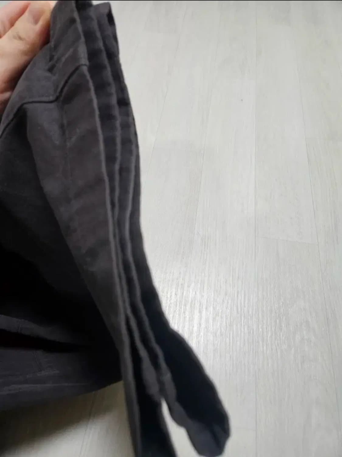 [2]고낙 24fw 피셔맨 팬츠 차콜브라운 상품이미지4