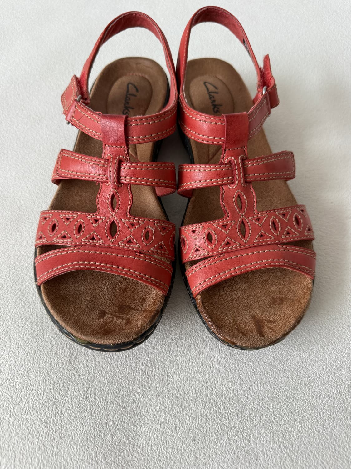 [7M]클락스(Clarks) 레더 샌들 상품이미지5