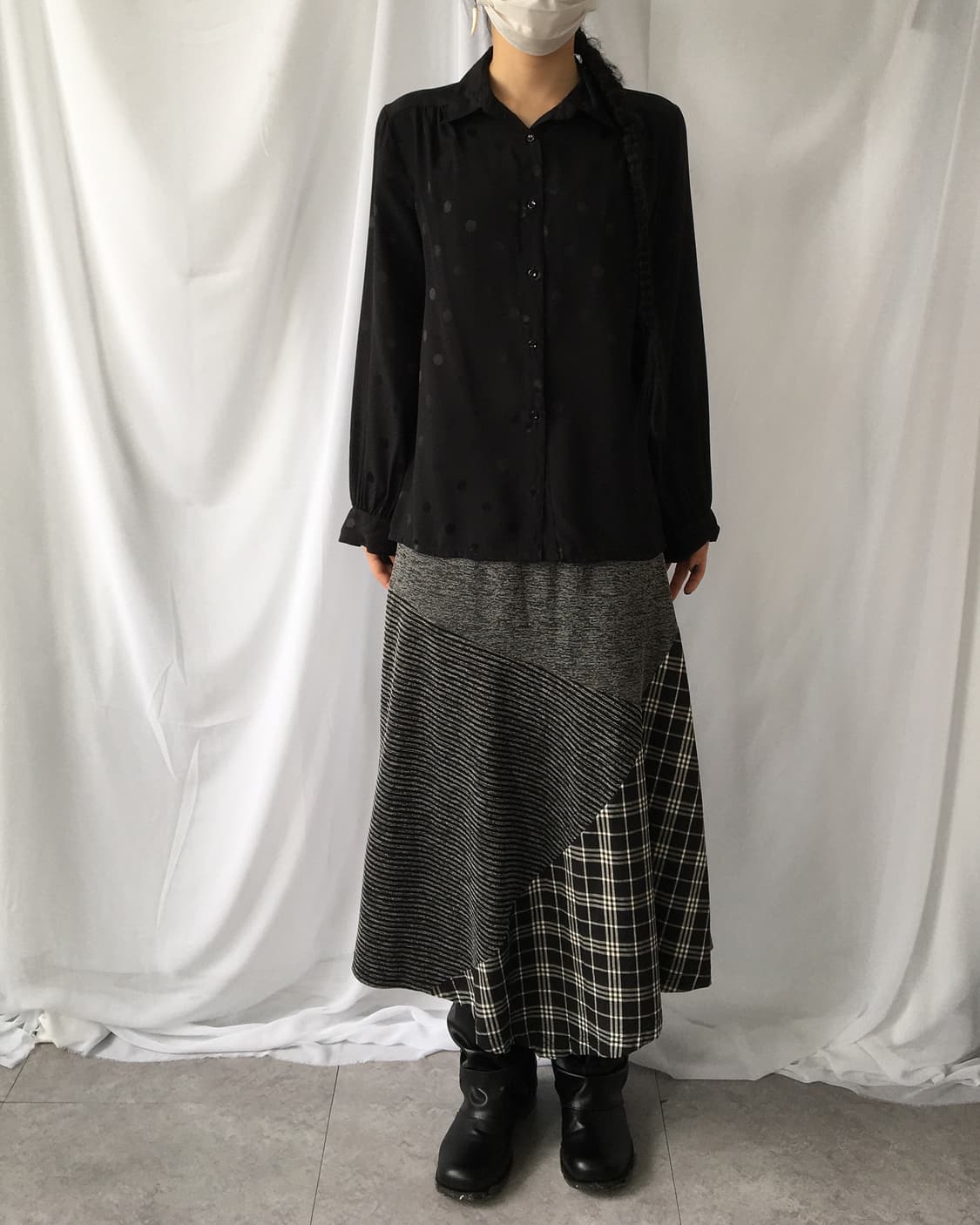 Dot pattern blouse 상품이미지6