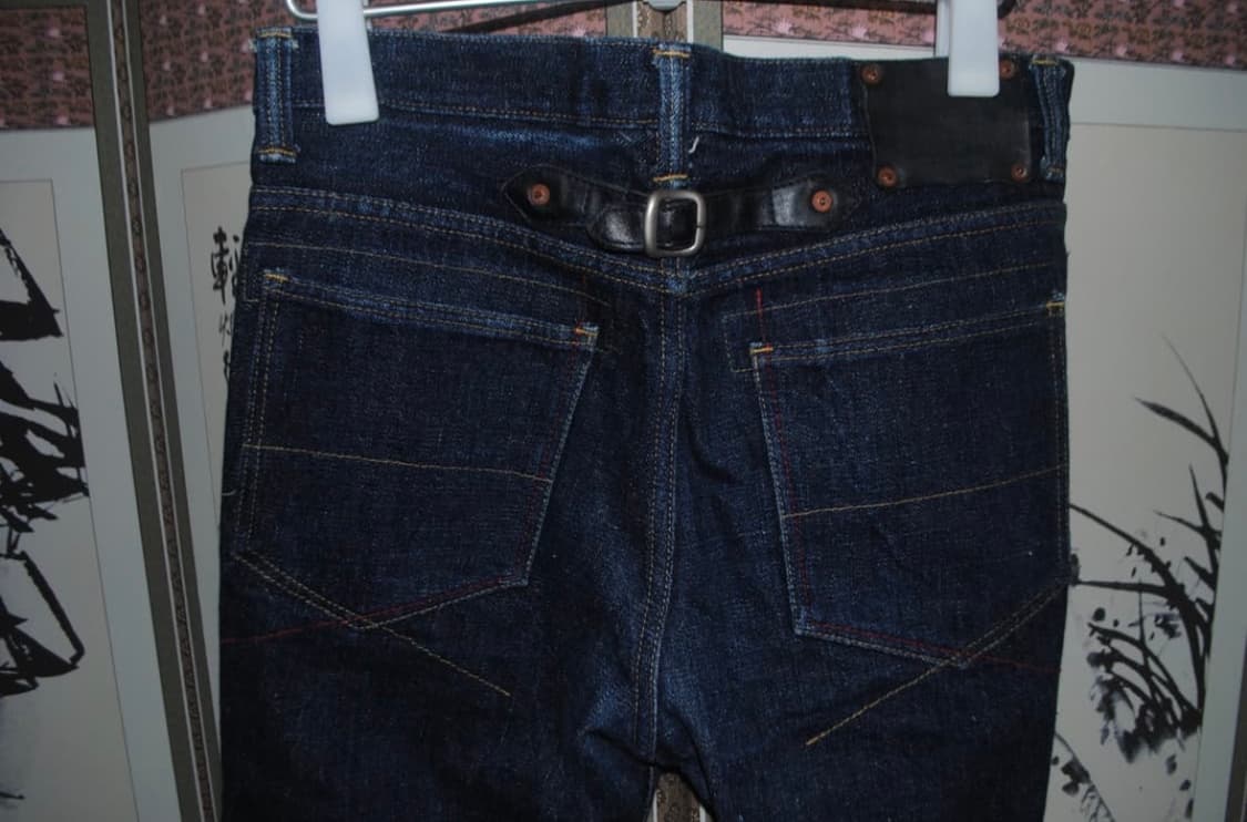 풀카운트 x 이사무 카타야마 백래쉬 15.5 온즈 부츠 2 컷데님 상품이미지2