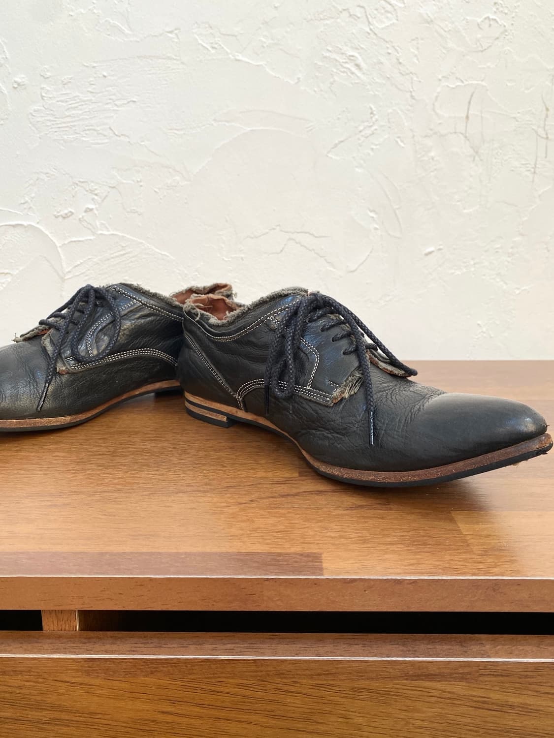 미하라 야스히로 90s 디스트레스 더비 슈즈    상품이미지3