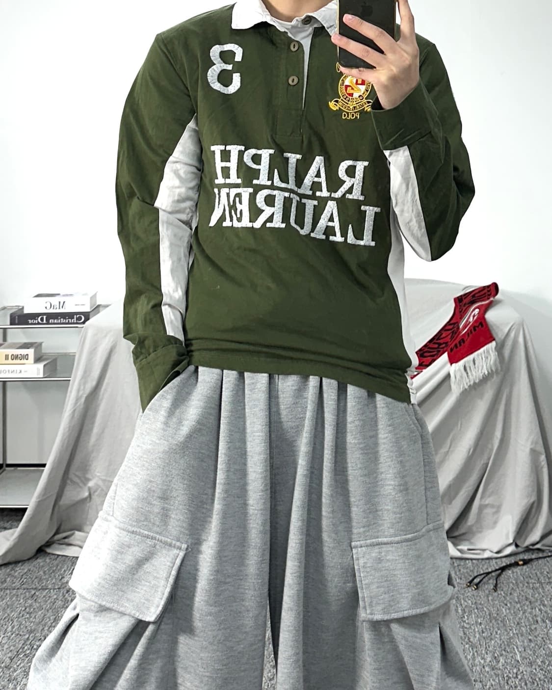 랄프로렌 90s 럭비 pk M 상품이미지5