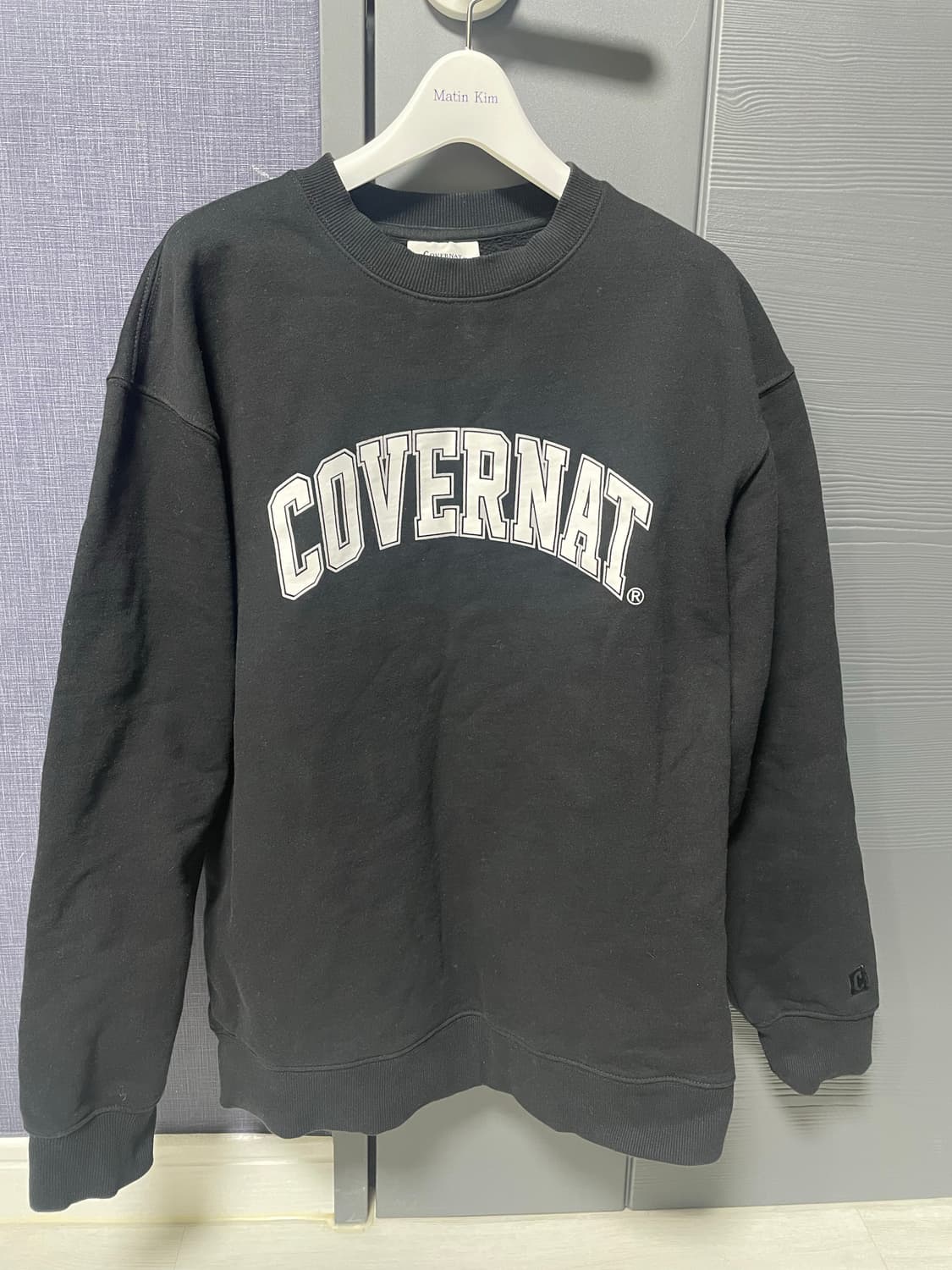 커버낫 기모 맨투맨 상품이미지1