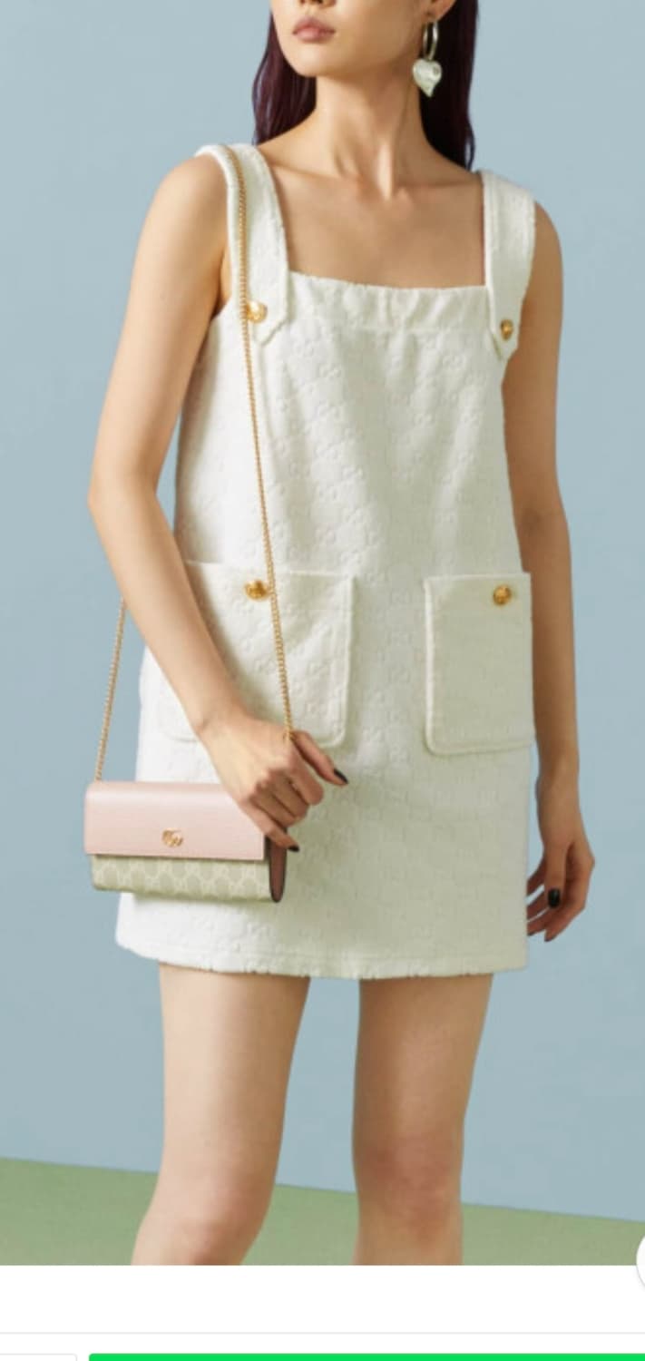 구찌 마몬트 크로스/크로스백/장지갑 새상품급 정품(감정O) 상품이미지5