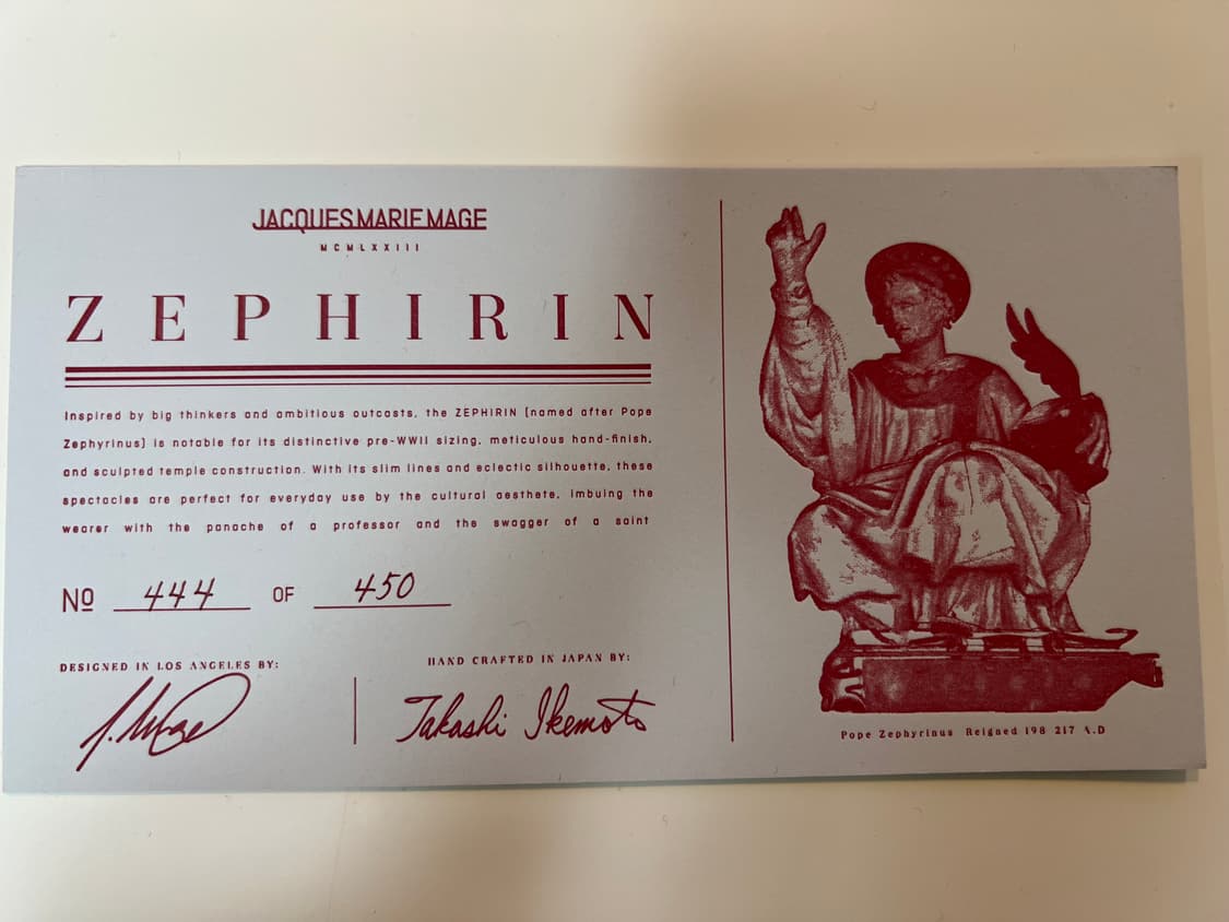 자크마리마지 제피린 47 Havana 6 (47사이즈) 상품이미지3