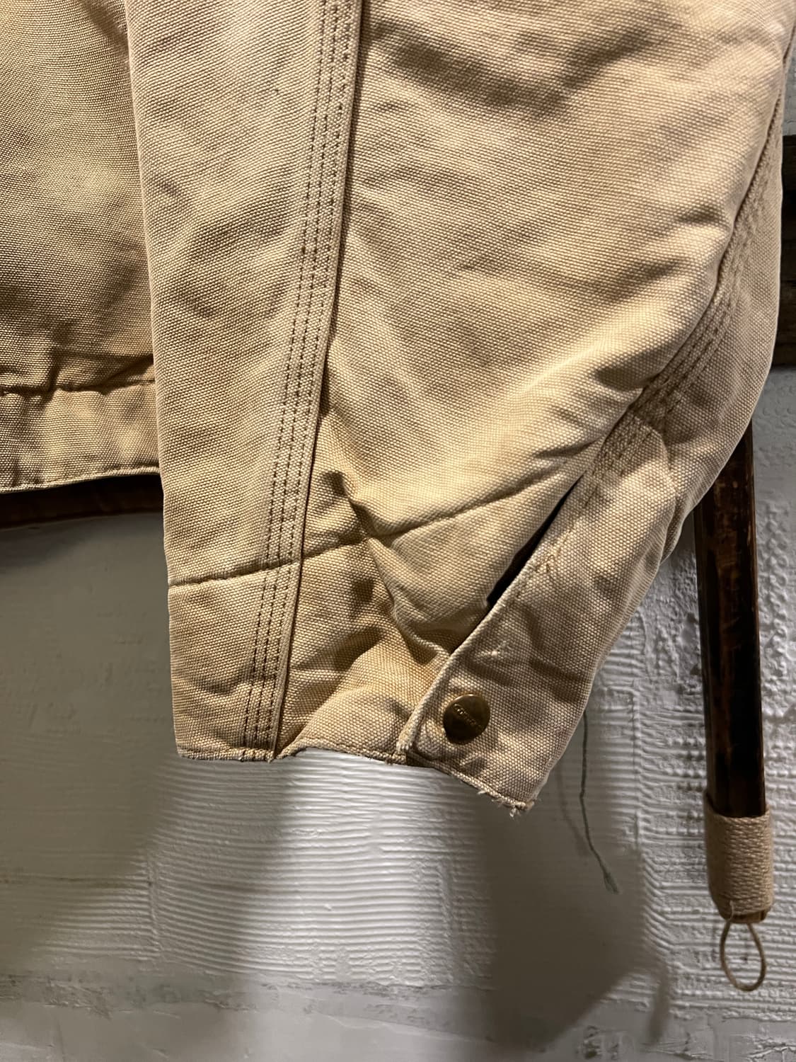 [3XL]칼하트 USA J97 디트로이트 랭글러 패치업 브라운 워크 자켓 상품이미지6