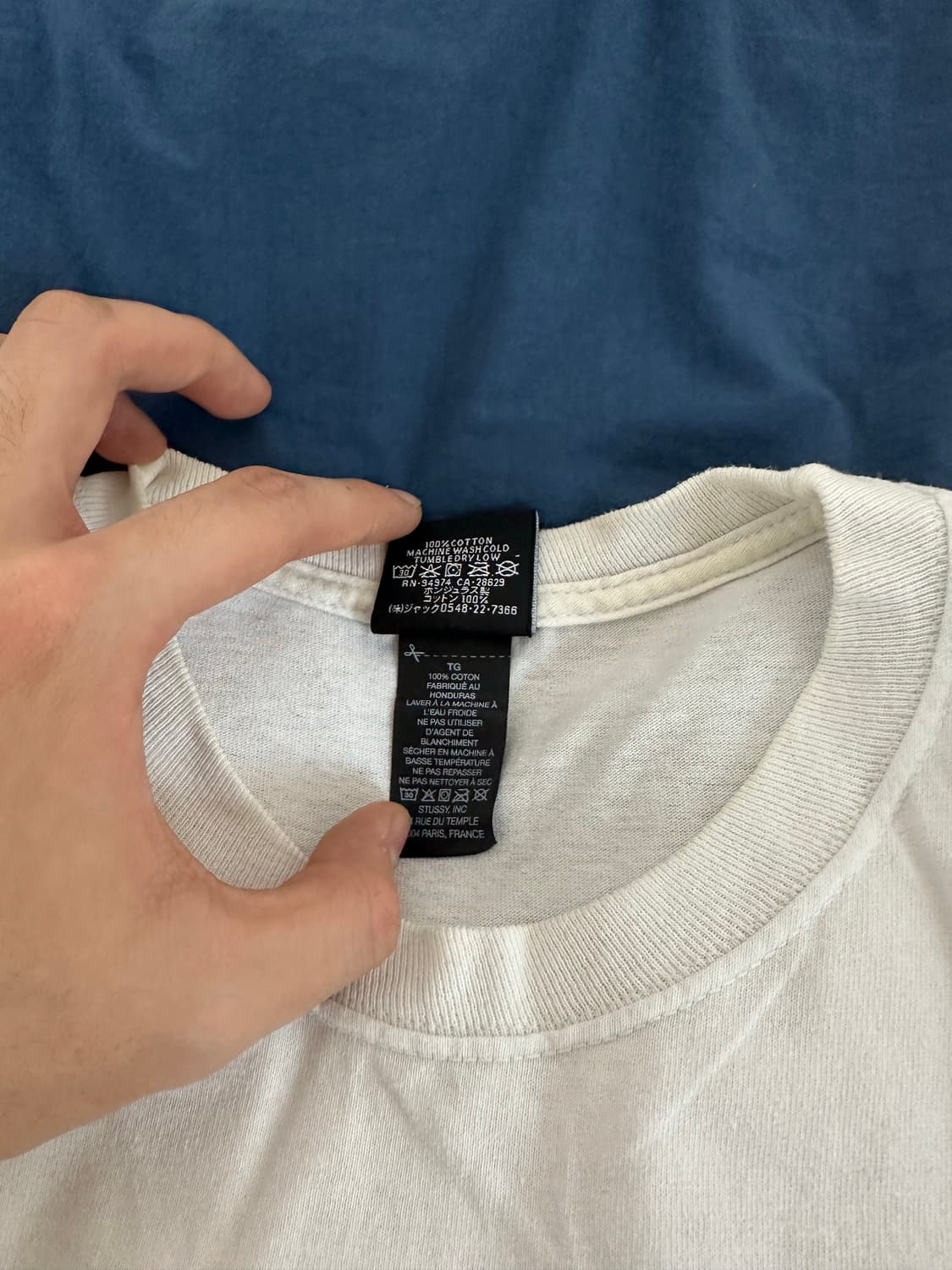 (XL)스투시 체리 티셔츠 상품이미지3