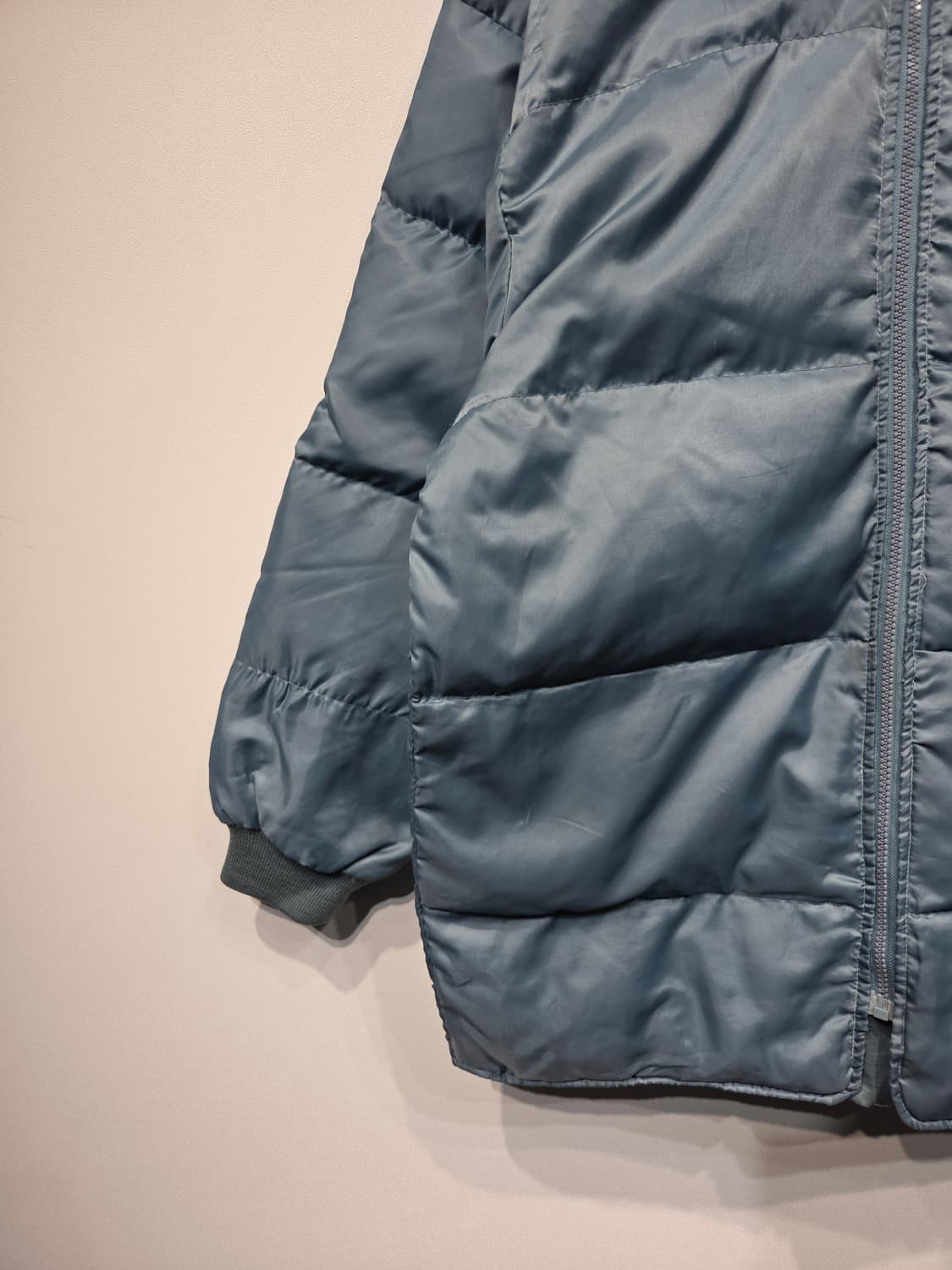 발렌시아가 90s 빈티지 오리털 패딩 블루종 상품이미지4