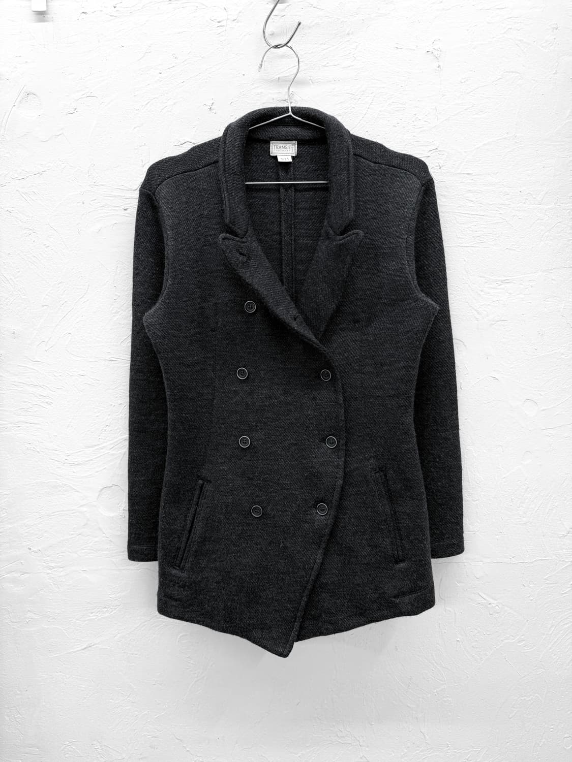 transit par such 커브 버튼 울 자켓 상품이미지3