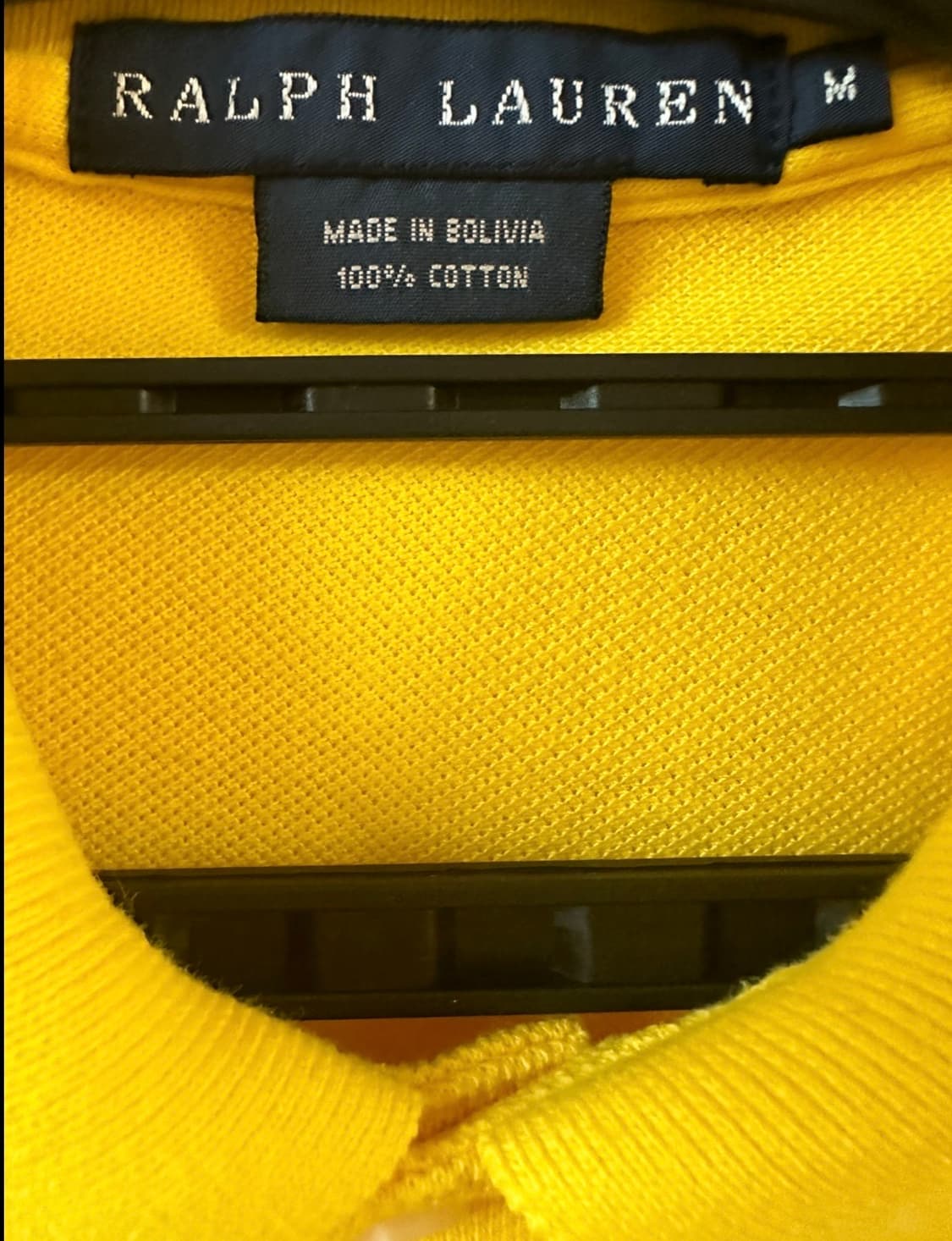 랄프로렌 옐로우 반팔 폴로 티셔츠 상품이미지3